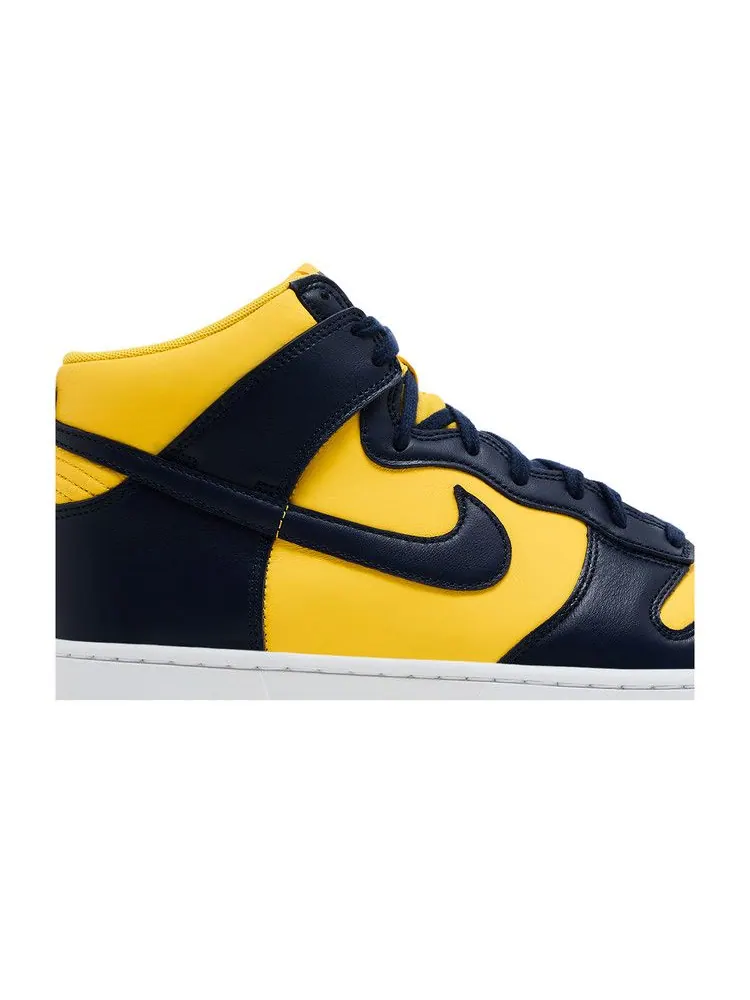 Кроссовки Nike Dunk High 'Michigan' 2025 — изображение 3 из 9, темно-синий//фиолетовый