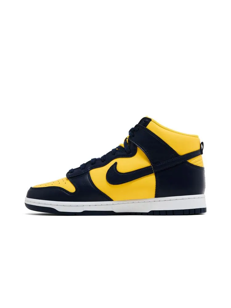 Кроссовки Nike Dunk High 'Michigan' 2025 — изображение 4 из 9, темно-синий//фиолетовый