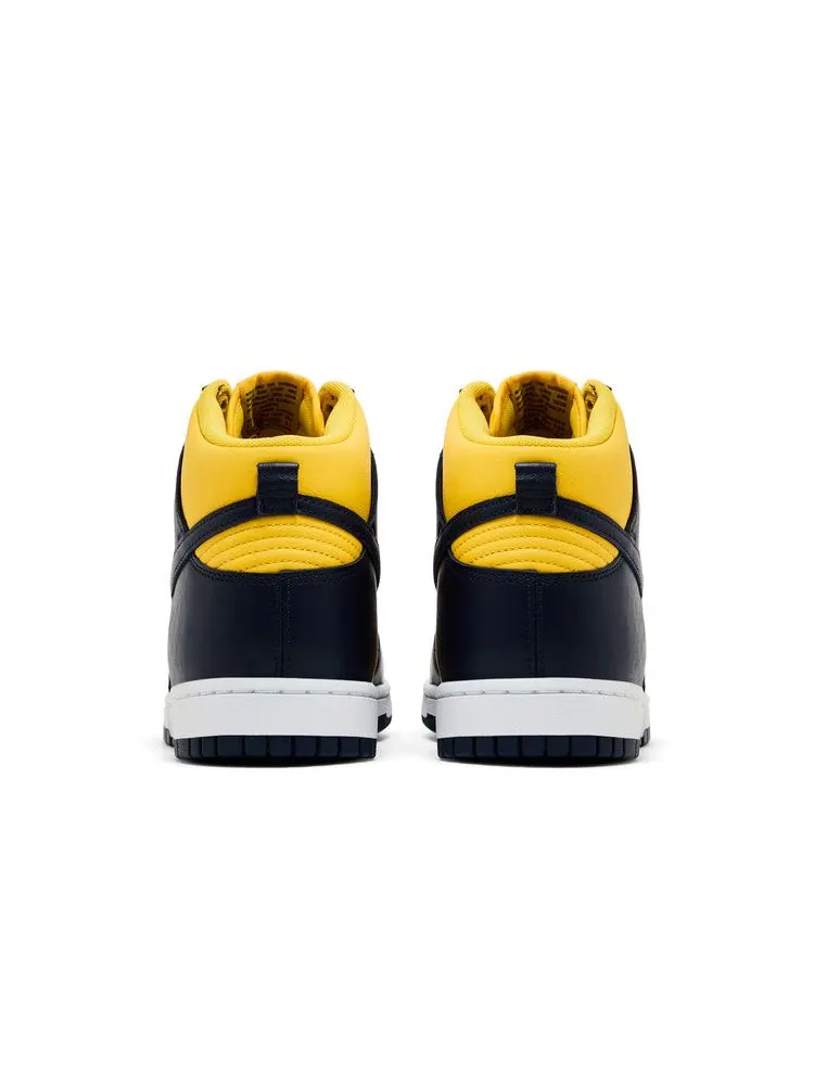 Кроссовки Nike Dunk High 'Michigan' 2025 — изображение 7 из 9, темно-синий//фиолетовый