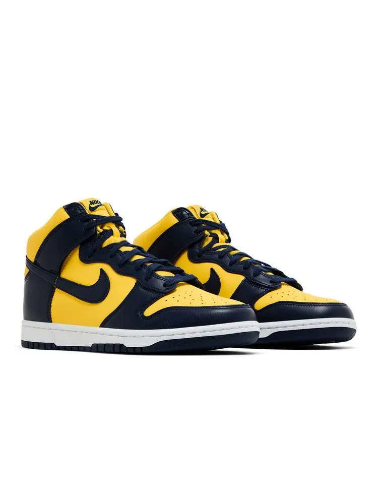 Кроссовки Nike Dunk High 'Michigan' 2025 — изображение 9 из 9, темно-синий//фиолетовый