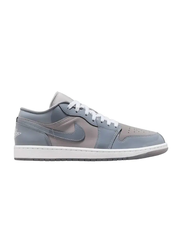 Кроссовки Air Jordan 1 Low SE Patent Cool Grey — изображение 1 из 1, серый