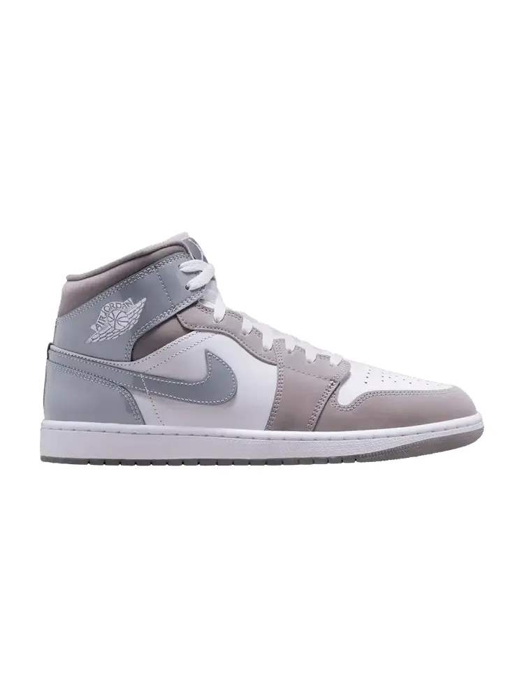 Кроссовки Air Jordan 1 Mid SE Patent Cool Grey — изображение 1 из 1, серый