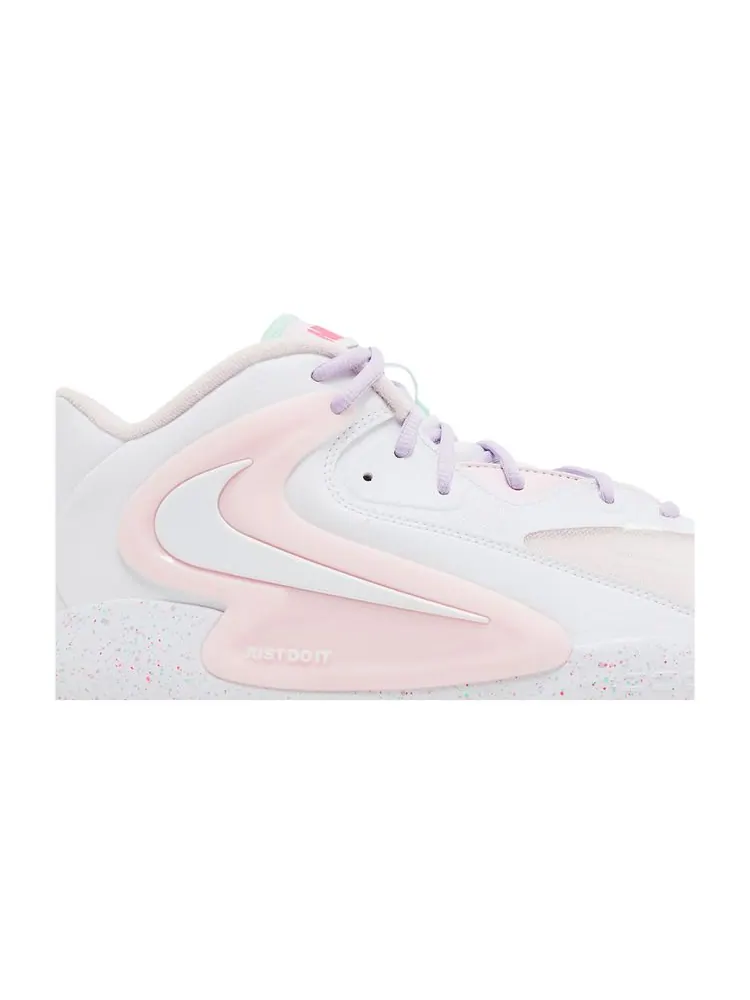 Кроссовки Nike Air Zoom HyperSet 2 SE IC White Arctic Pink — изображение 2 из 8, белый розовый