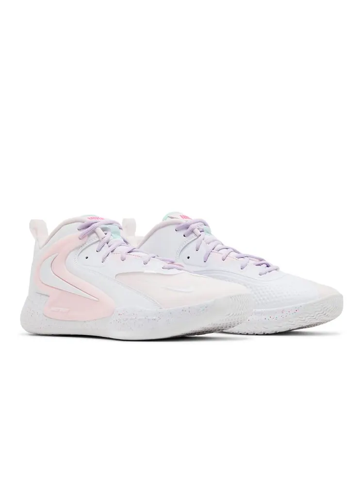 Кроссовки Nike Air Zoom HyperSet 2 SE IC White Arctic Pink — изображение 8 из 8, белый розовый
