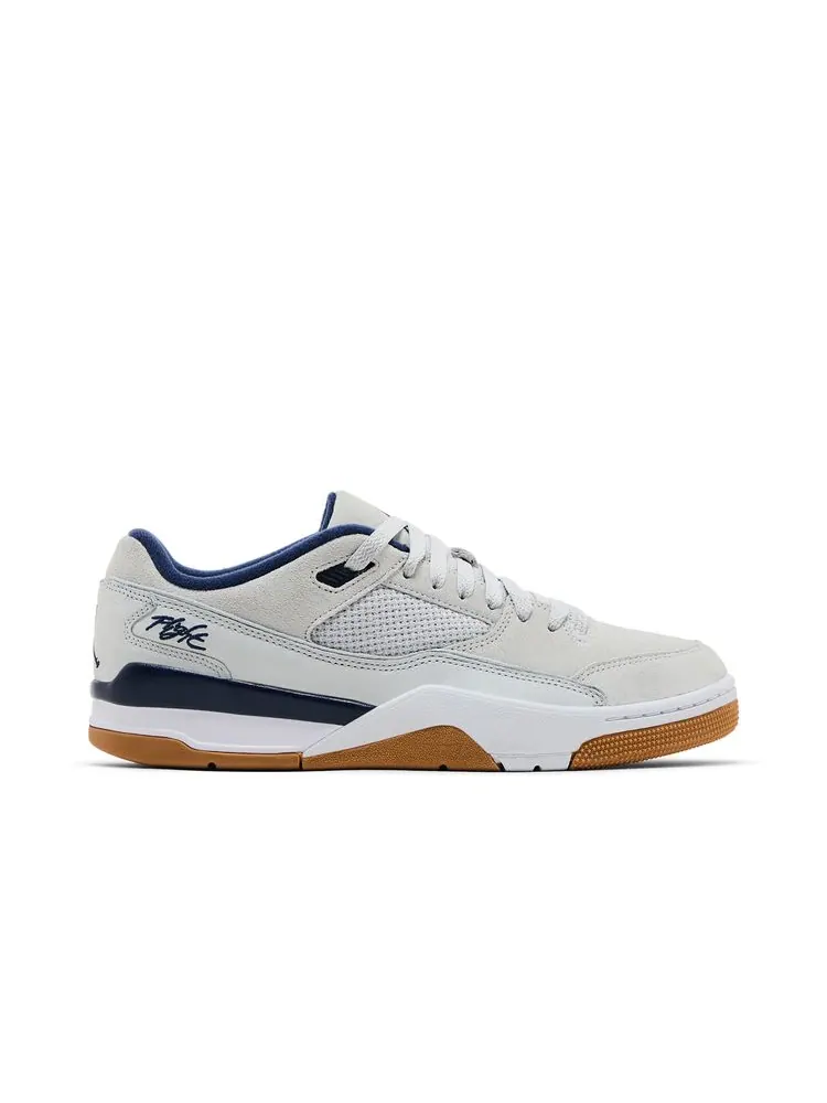 Кроссовки Jordan Flight Court 'Neutral Grey Midnight Navy Gum' — изображение 1 из 8, серый темно-синий