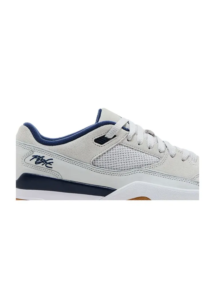 Кроссовки Jordan Flight Court 'Neutral Grey Midnight Navy Gum' — изображение 2 из 8, серый темно-синий
