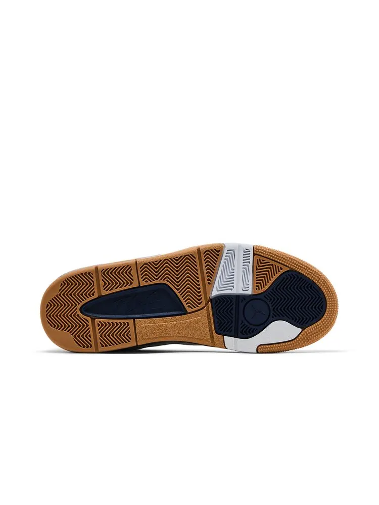 Кроссовки Jordan Flight Court 'Neutral Grey Midnight Navy Gum' — изображение 4 из 8, серый темно-синий