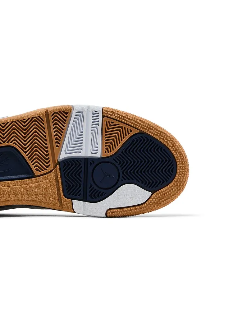 Кроссовки Jordan Flight Court 'Neutral Grey Midnight Navy Gum' — изображение 5 из 8, серый темно-синий
