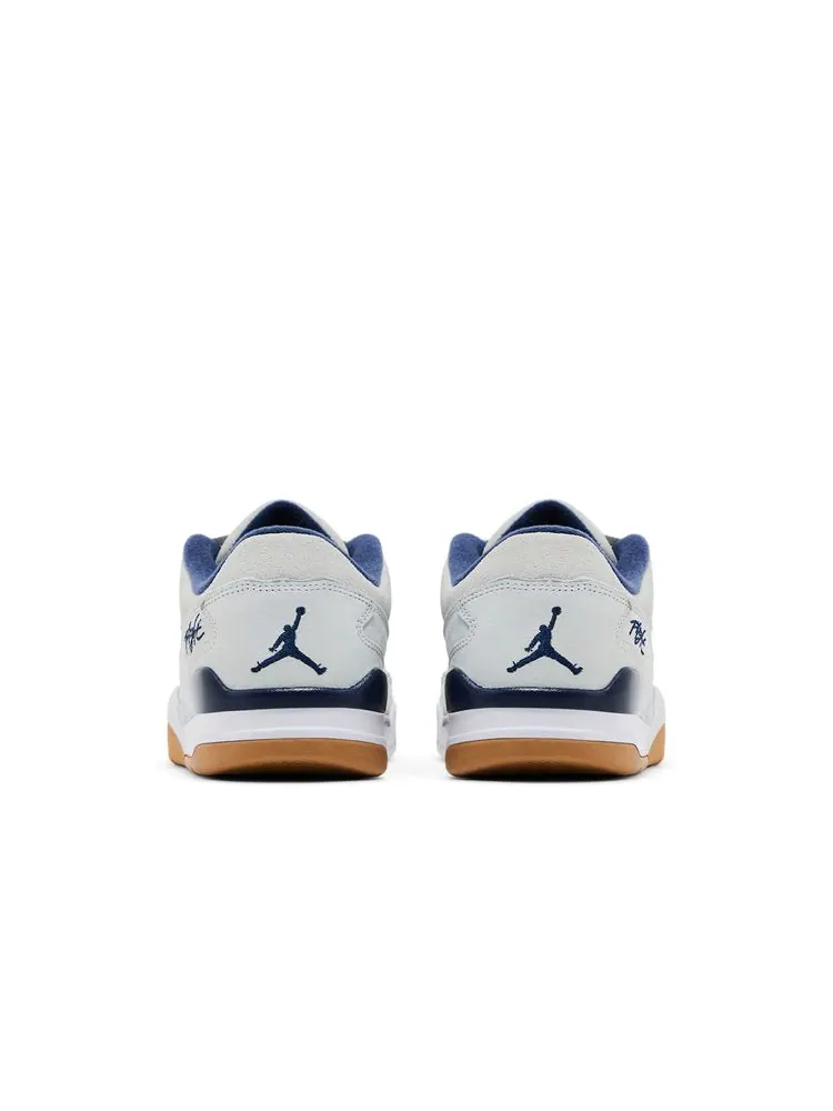 Кроссовки Jordan Flight Court 'Neutral Grey Midnight Navy Gum' — изображение 6 из 8, серый темно-синий