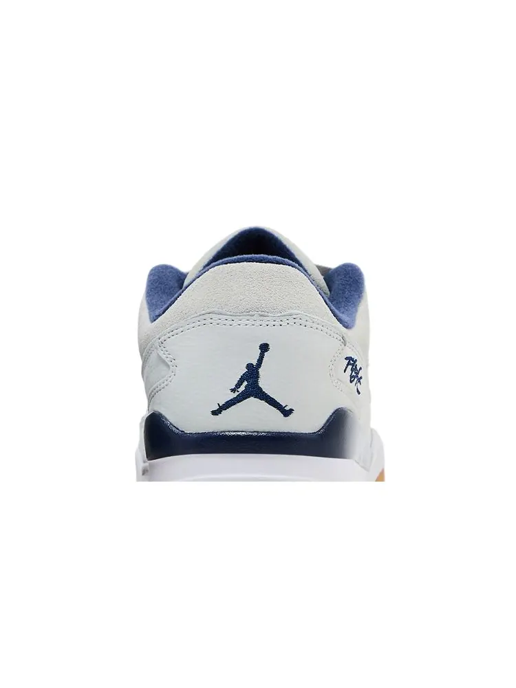 Кроссовки Jordan Flight Court 'Neutral Grey Midnight Navy Gum' — изображение 7 из 8, серый темно-синий