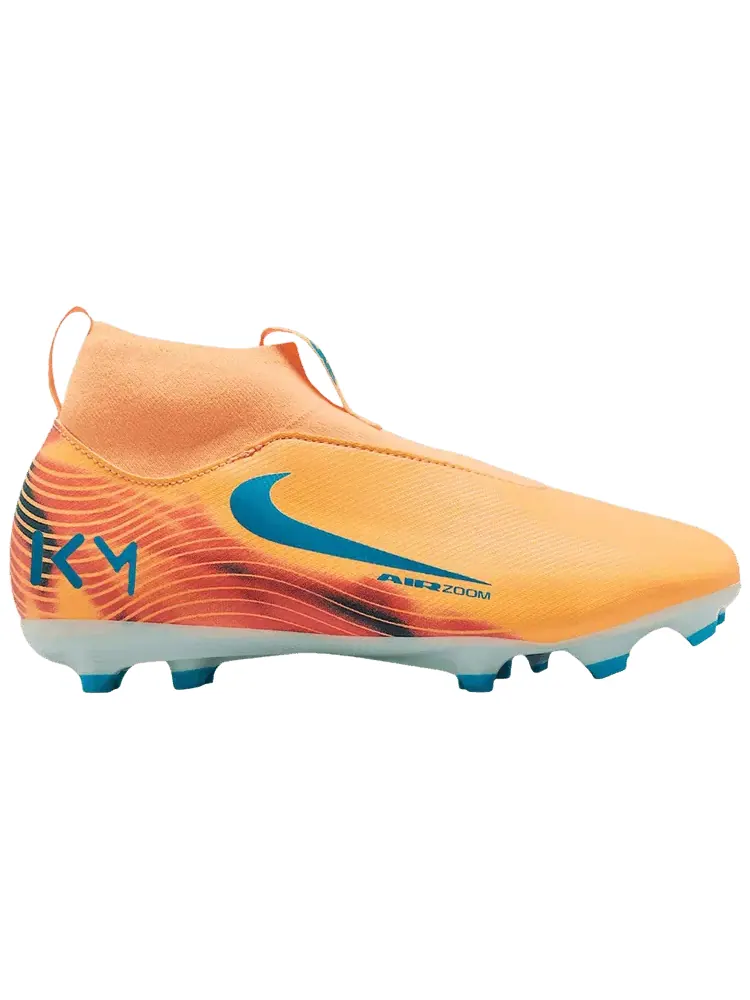 Кроссовки Kylian Mbappé x Nike Jr. Mercurial Superfly 10 Academy GS — изображение 1 из 1, оранжевый