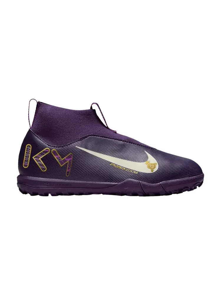 Кроссовки Kylian Mbappé x Zoom Mercurial Superfly 10 Academy TF GS 'Grand Purple' — изображение 1 из 1, фиолетовый
