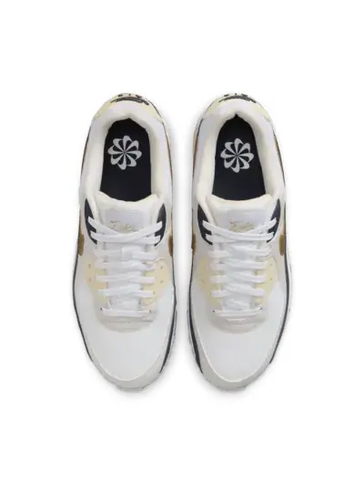 Кроссовки Nike Air Max 90 Next Nature — изображение 4 из 4, белый/синий/золотой
