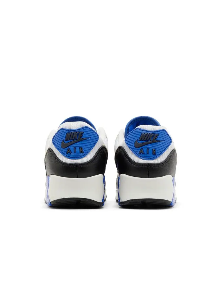 Кроссовки Nike Air Max 90 Premium 'Racer Blue' — изображение 7 из 9, белый/синий/хаки/черный