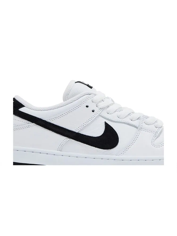 Кроссовки Dunk Low Pro SB 'White Black' — изображение 2 из 8, белый черный