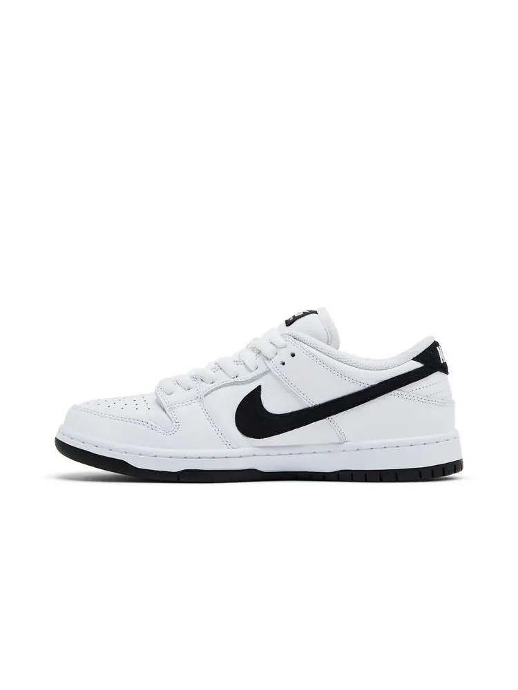 Кроссовки Dunk Low Pro SB 'White Black' — изображение 3 из 8, белый черный