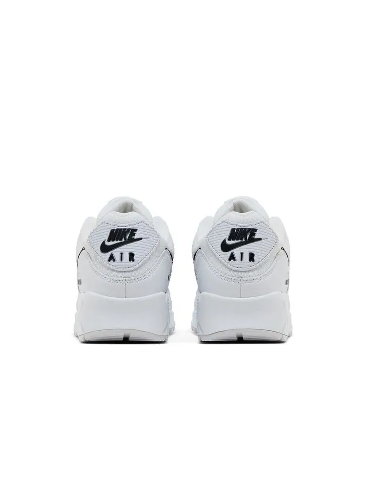 Кроссовки Nike Air Max 90 'White Black Outlined Swoosh' — изображение 7 из 9, белый/черный