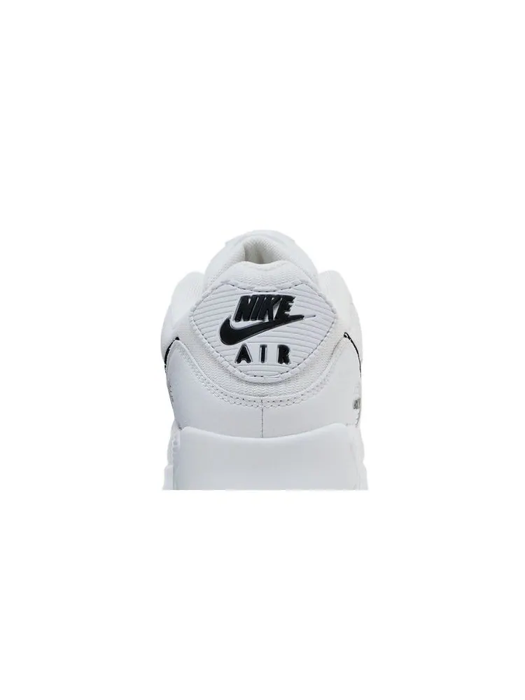 Кроссовки Nike Air Max 90 'White Black Outlined Swoosh' — изображение 8 из 9, белый/черный