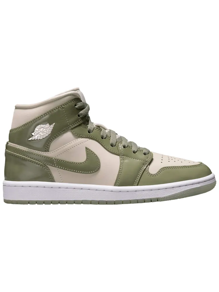 Кроссовки Air Jordan Wmns Air Jordan 1 Mid SE 'Sea Glass' — изображение 1 из 1, морское стекло