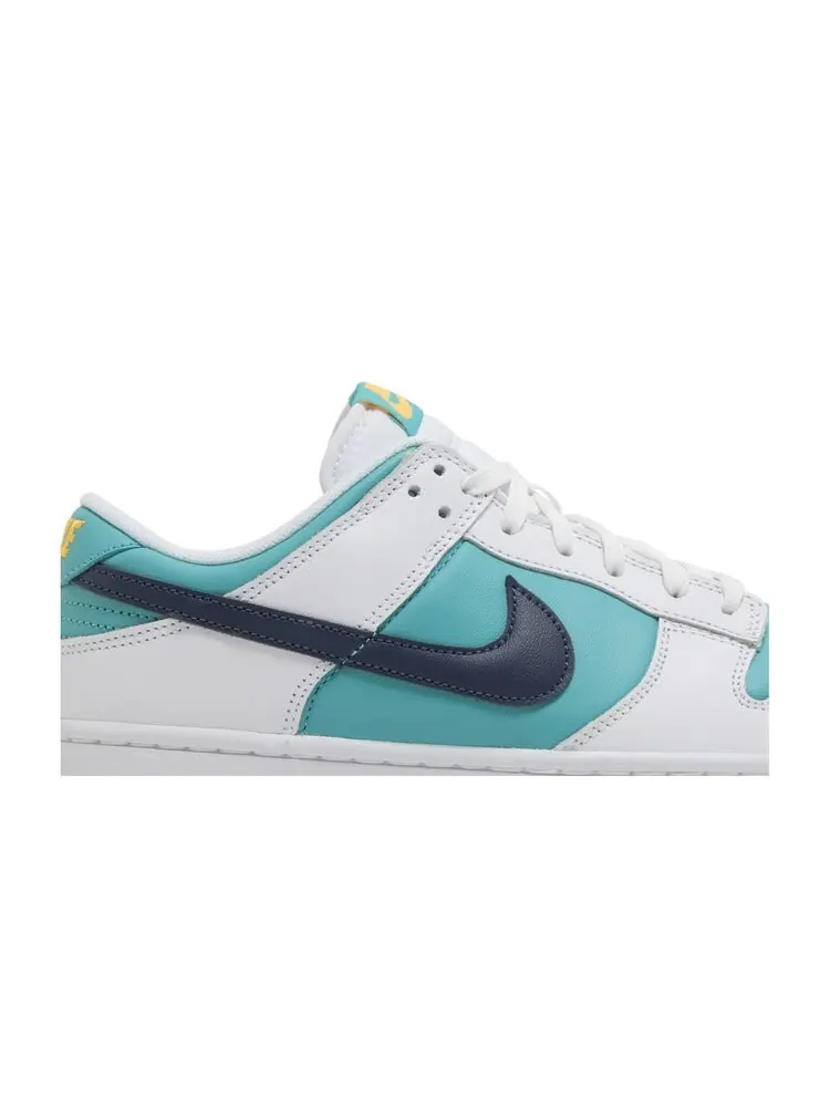 Кроссовки Nike Dunk Low — изображение 2 из 4, бирюзовый