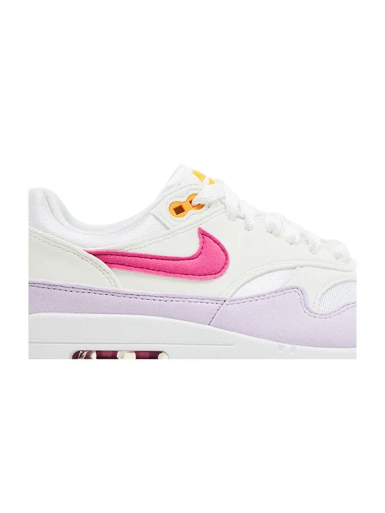 Кроссовки Nike Wmns Air Max 1 'Alchemy Pink Lilac Bloom' — изображение 3 из 9, белый/розовый/синий
