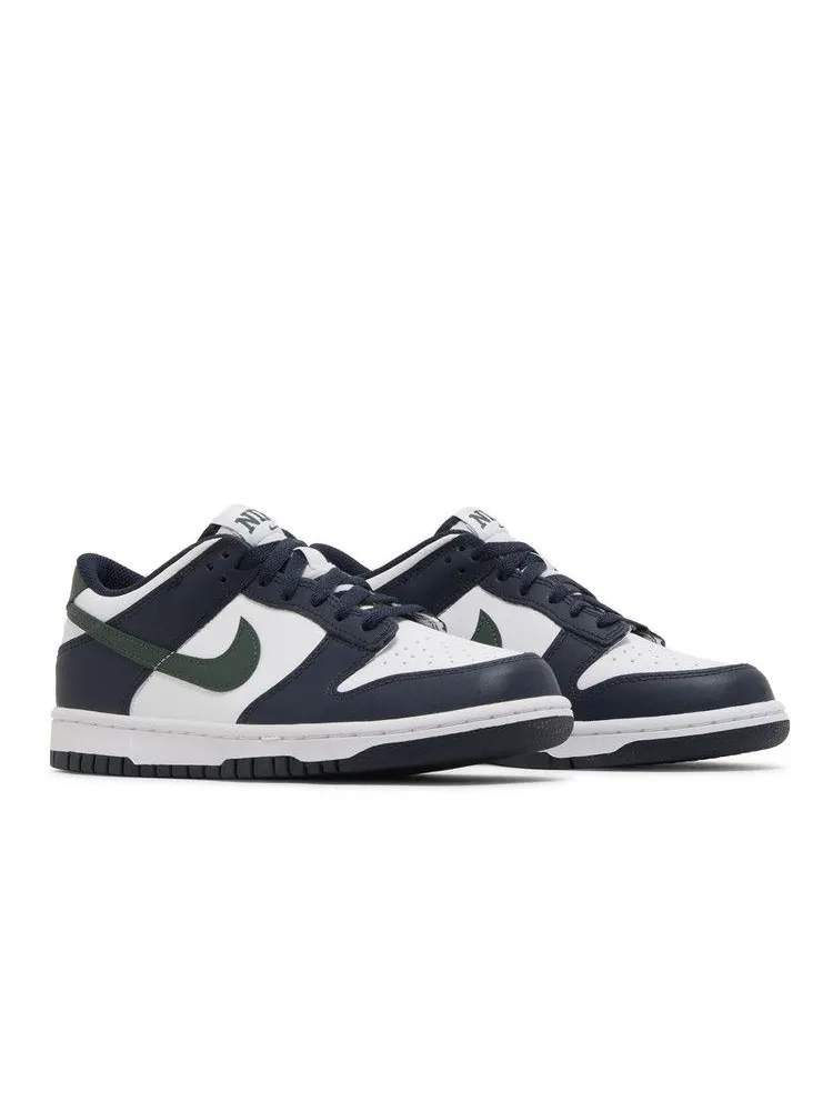 Кроссовки Nike Dunk Low GS 'Obsidian Vintage Green' — изображение 9 из 9, винтажный зеленый/белый