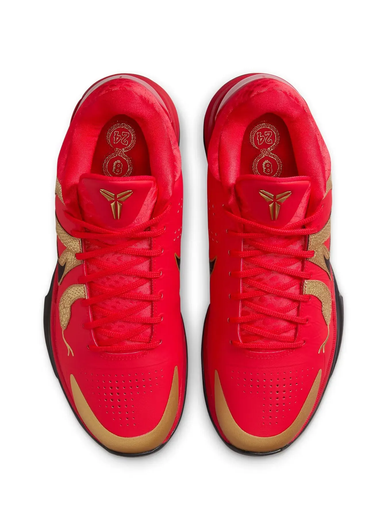 Баскетбольные кроссовки Nike Kobe V Protro "Year of the Mamba" — изображение 3 из 21, красные