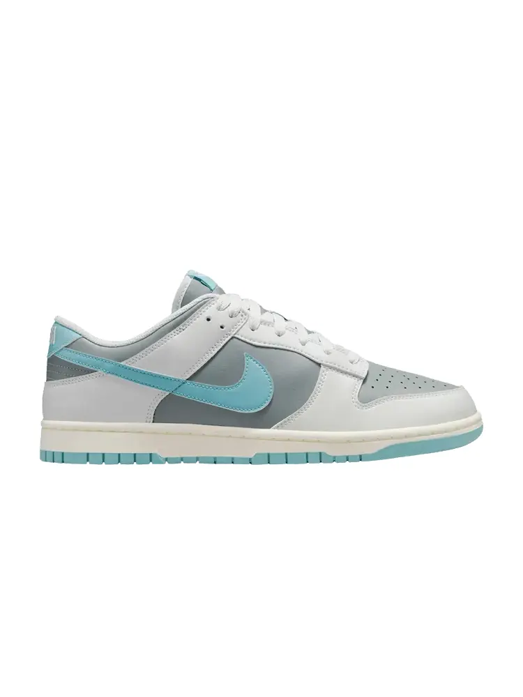 Кроссовки Nike Dunk Low 'Photon Dust Denim Turquoise' — изображение 1 из 1, джинсовый синий/серый