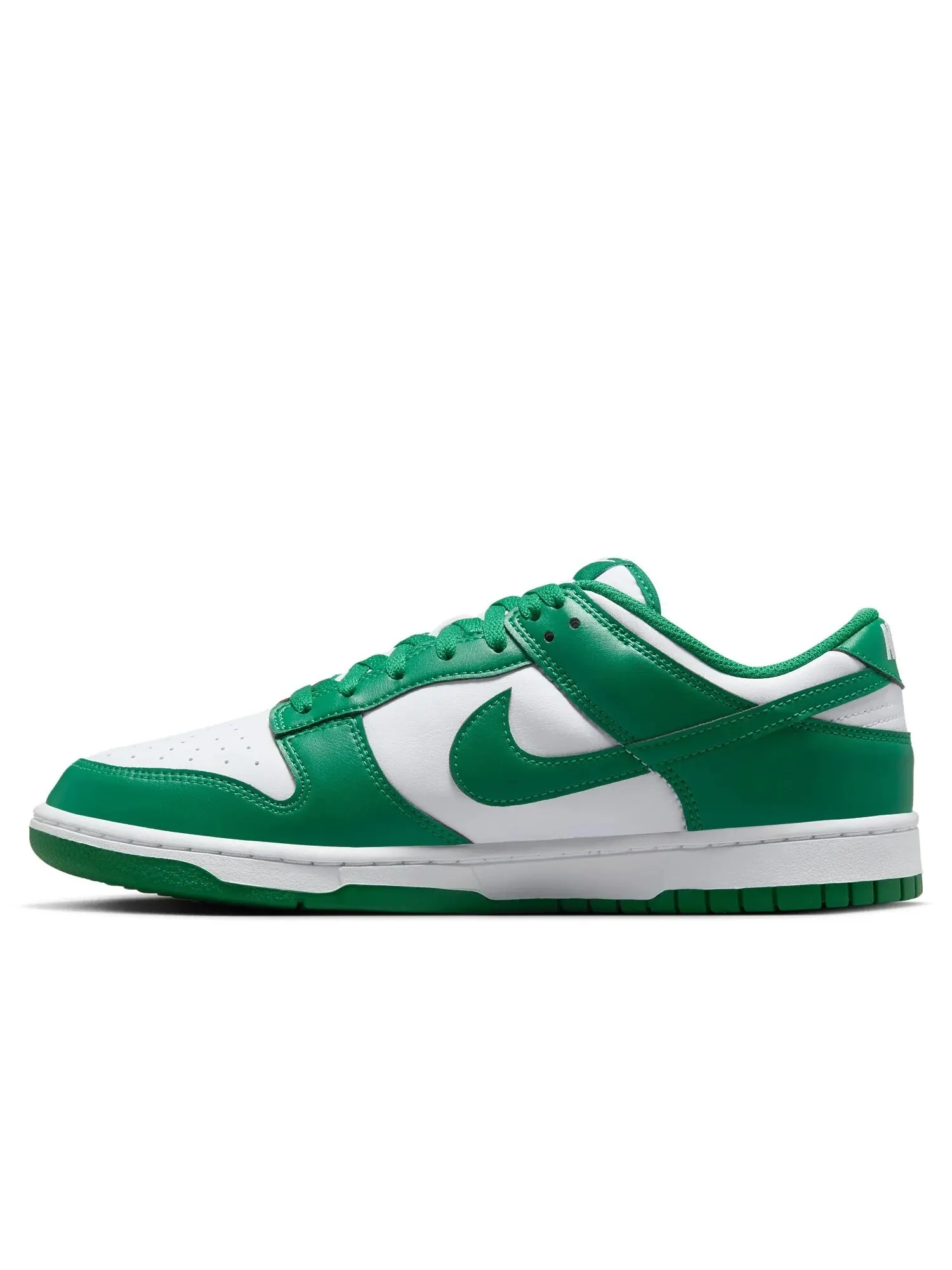 Кроссовки Nike Dunk Low Retro — изображение 1 из 8, зеленый/белый