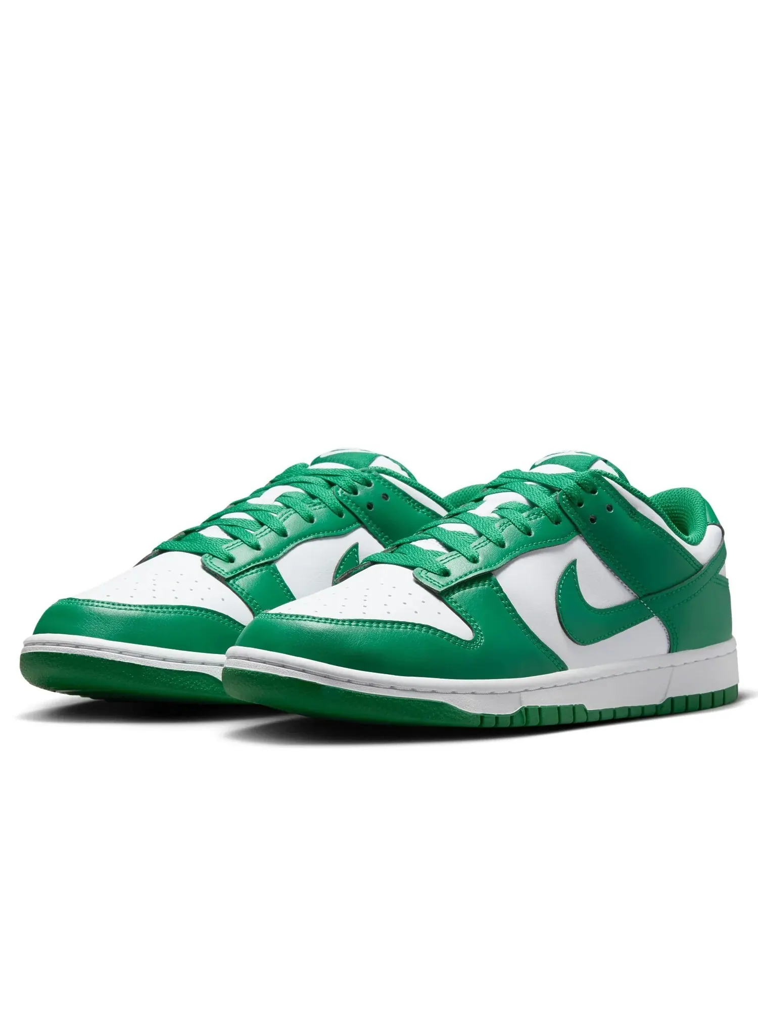 Кроссовки Nike Dunk Low Retro — изображение 2 из 8, зеленый/белый