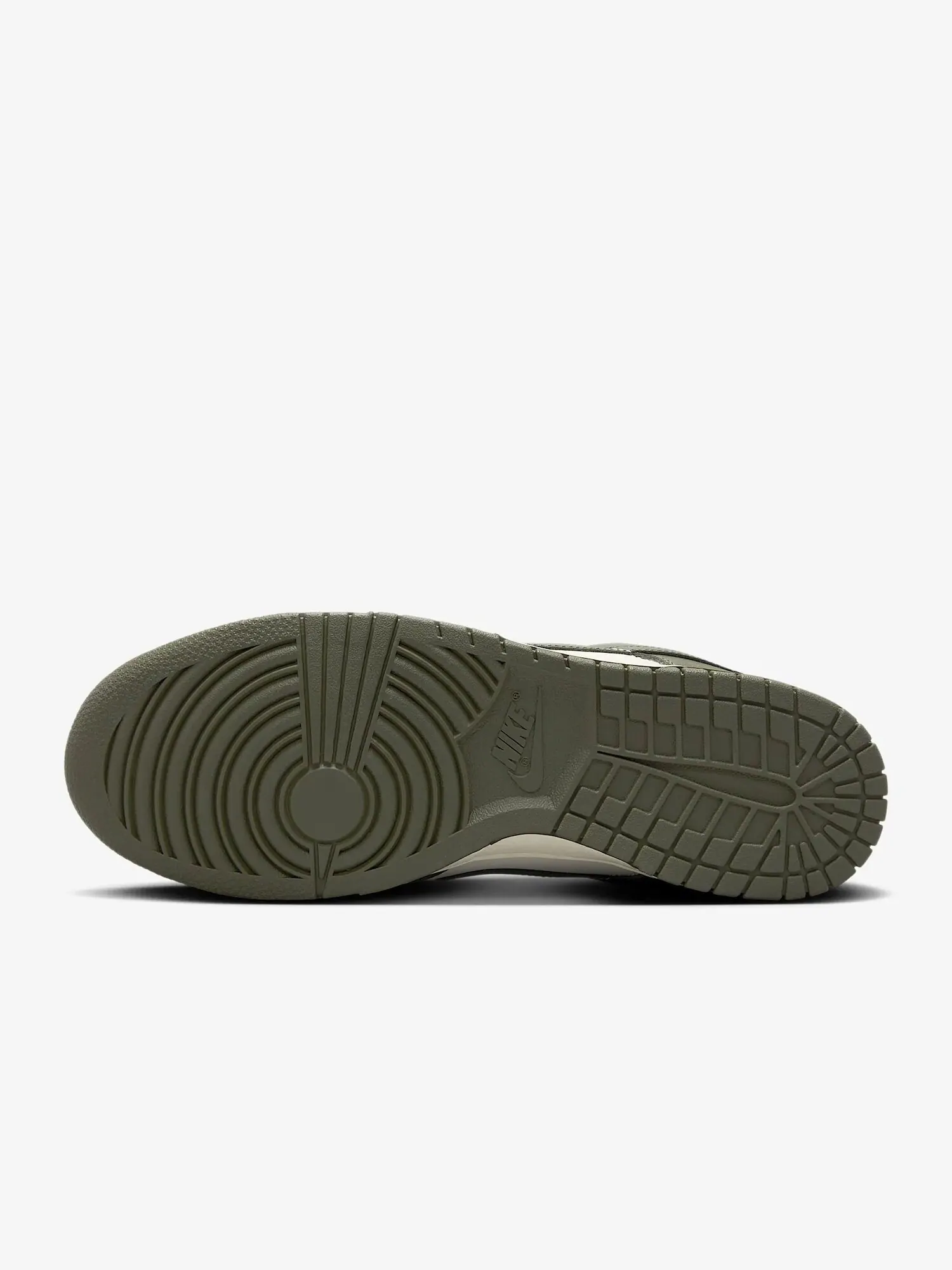 Кроссовки Nike Dunk Low Retro — изображение 4 из 8, зеленый хаки/кремовый