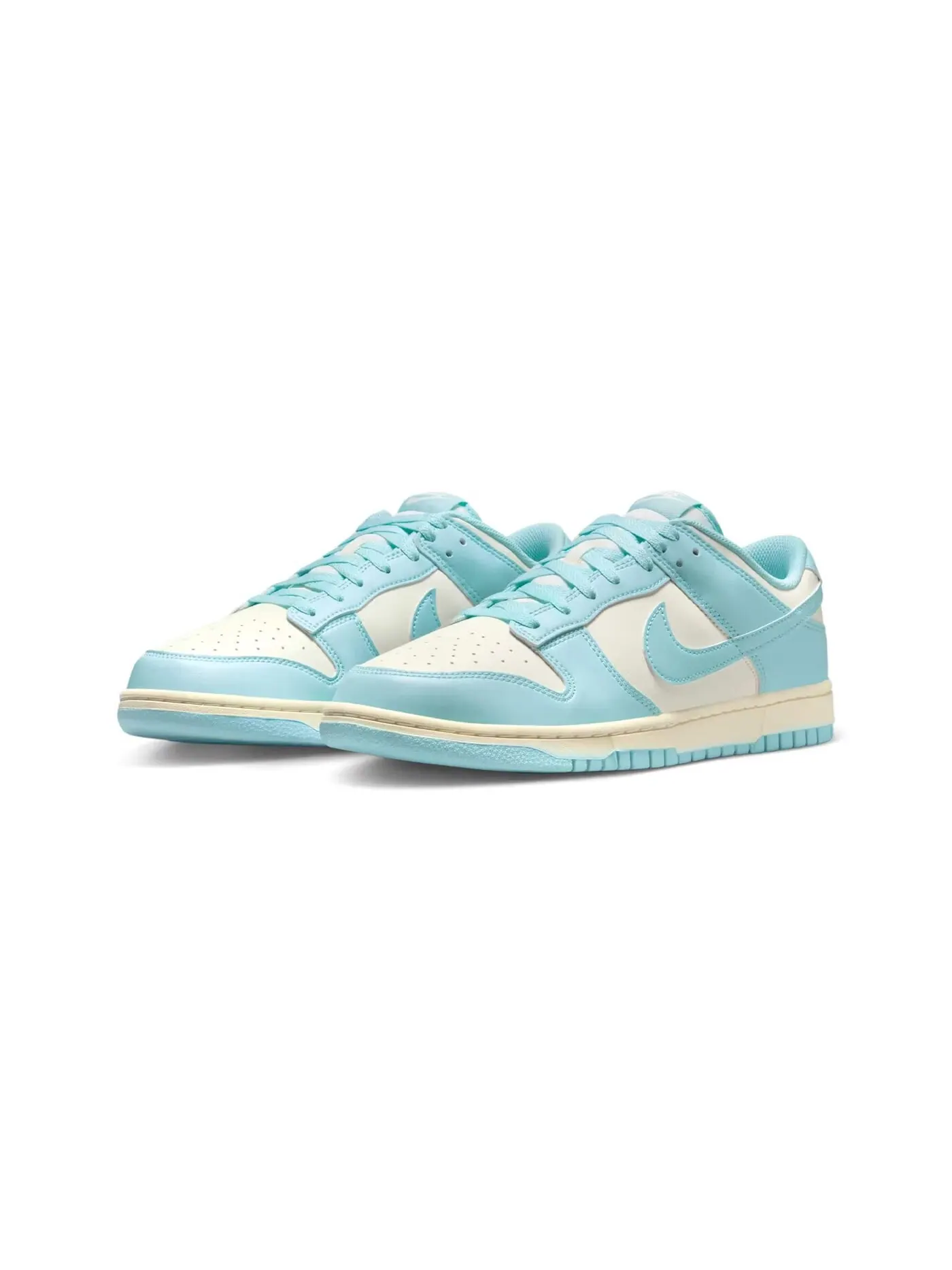 Кроссовки Nike Dunk Low Retro — изображение 2 из 8, голубой/кремовый