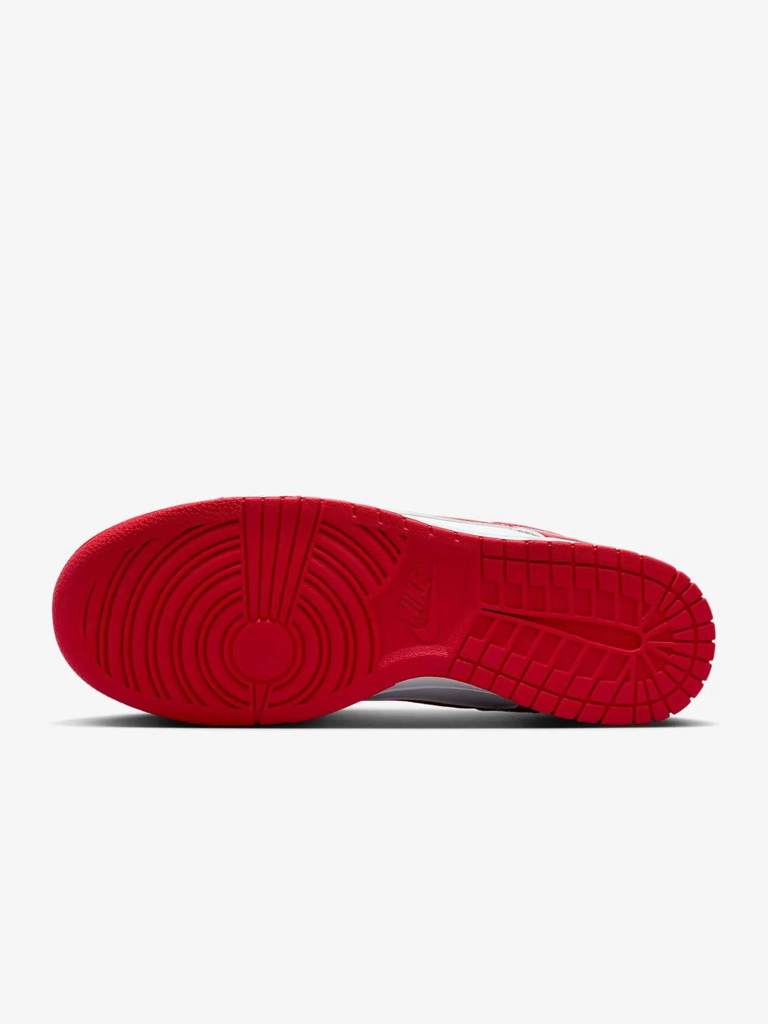 Кроссовки Nike Dunk Low Retro — изображение 4 из 8, красный/белый