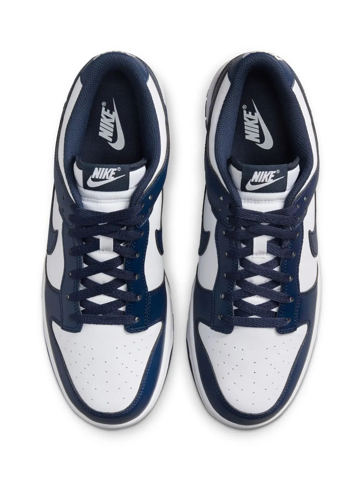 Кроссовки Nike Dunk Low Retro Midnight Navy — изображение 3 из 8, синий