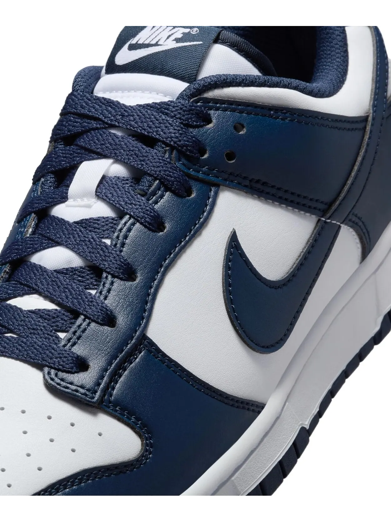 Кроссовки Nike Dunk Low Retro Midnight Navy — изображение 8 из 8, синий