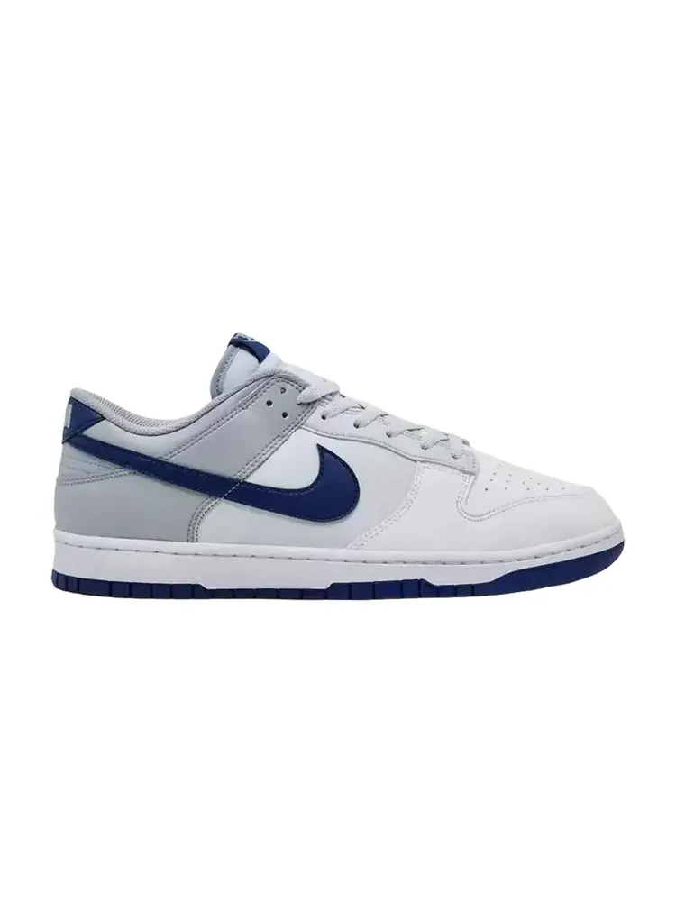 Nike Dunk Low 'White Deep Royal Pure Platinum Wolf Grey' — изображение 1 из 1, белый