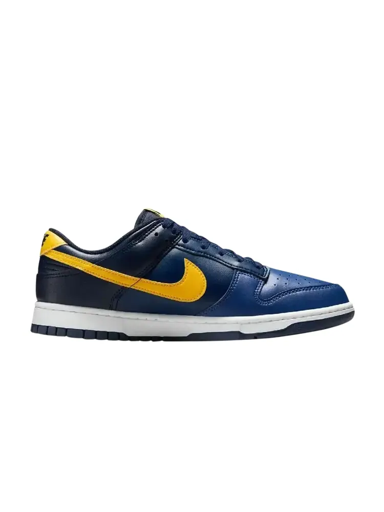 Кроссовки Nike Dunk Low Retro 'Blue Legend Varsity Maize Midnight Navy' — изображение 1 из 1, синий