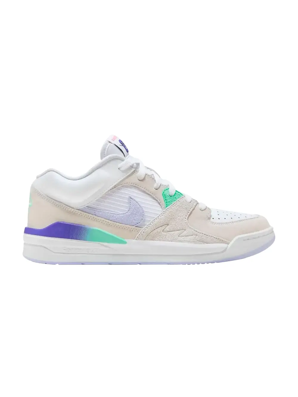 Кроссовки Air Jordan Stadium 90 — изображение 1 из 1, белый/фиолетовый-белый