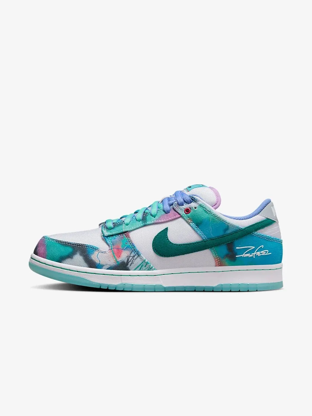 Кроссовки The Futura x Nike SB Dunk Low Unisex — изображение 1 из 13, синий/белый