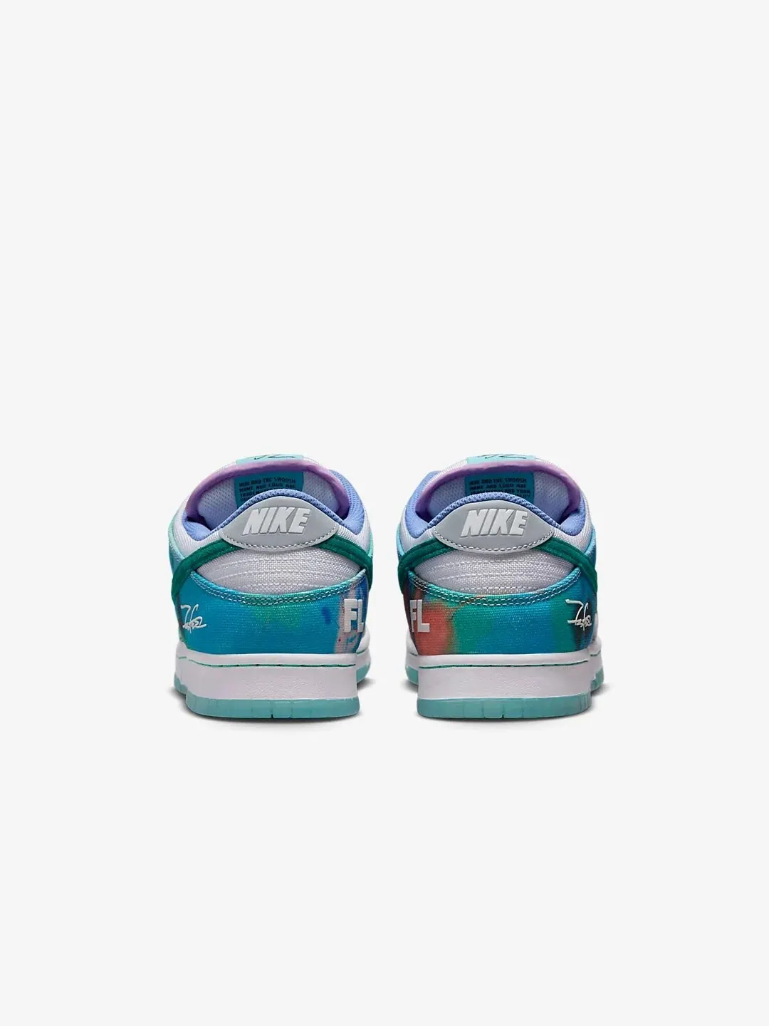 Кроссовки The Futura x Nike SB Dunk Low Unisex — изображение 6 из 13, синий/белый