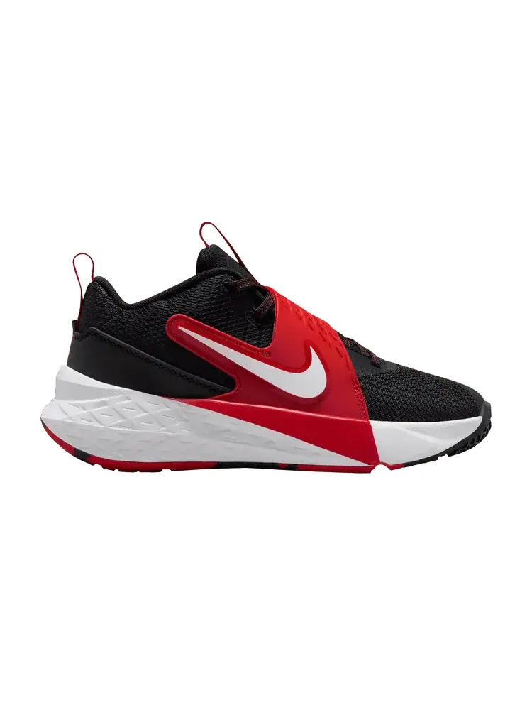 Кроссовки Team Hustle D12 GS 'Black University Red' — изображение 1 из 1, черный красный