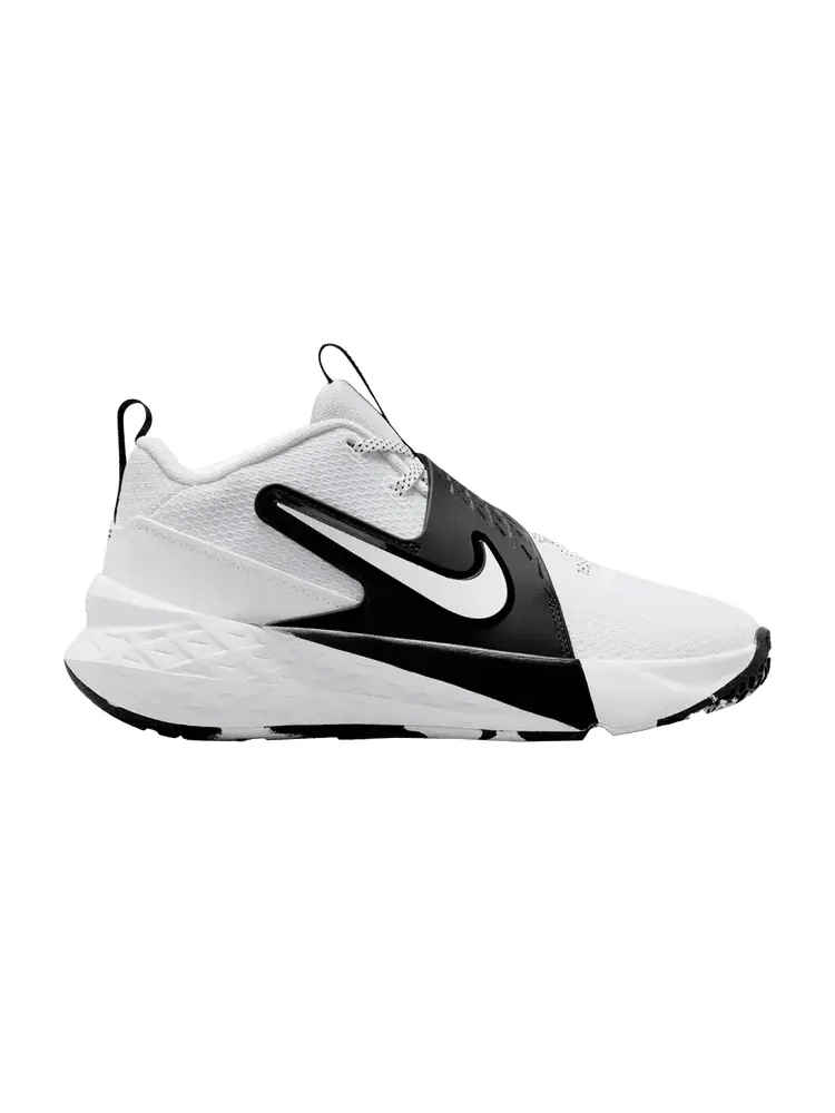 Кроссовки Team Hustle D12 GS 'White Black' — изображение 1 из 1, белый черный
