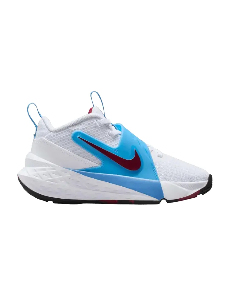 Кроссовки Nike Team Hustle D12 PS — изображение 1 из 1, синий красный
