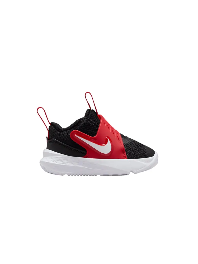 Кроссовки Team Hustle D12 TD 'Black University Red' — изображение 1 из 1, черный красный
