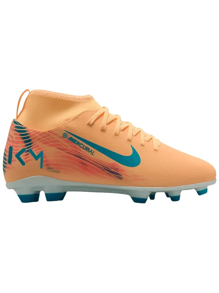 Кроссовки Kylian Mbappé x Nike Jr. Mercurial Superfly 10 GS — изображение 1 из 1, оранжевый