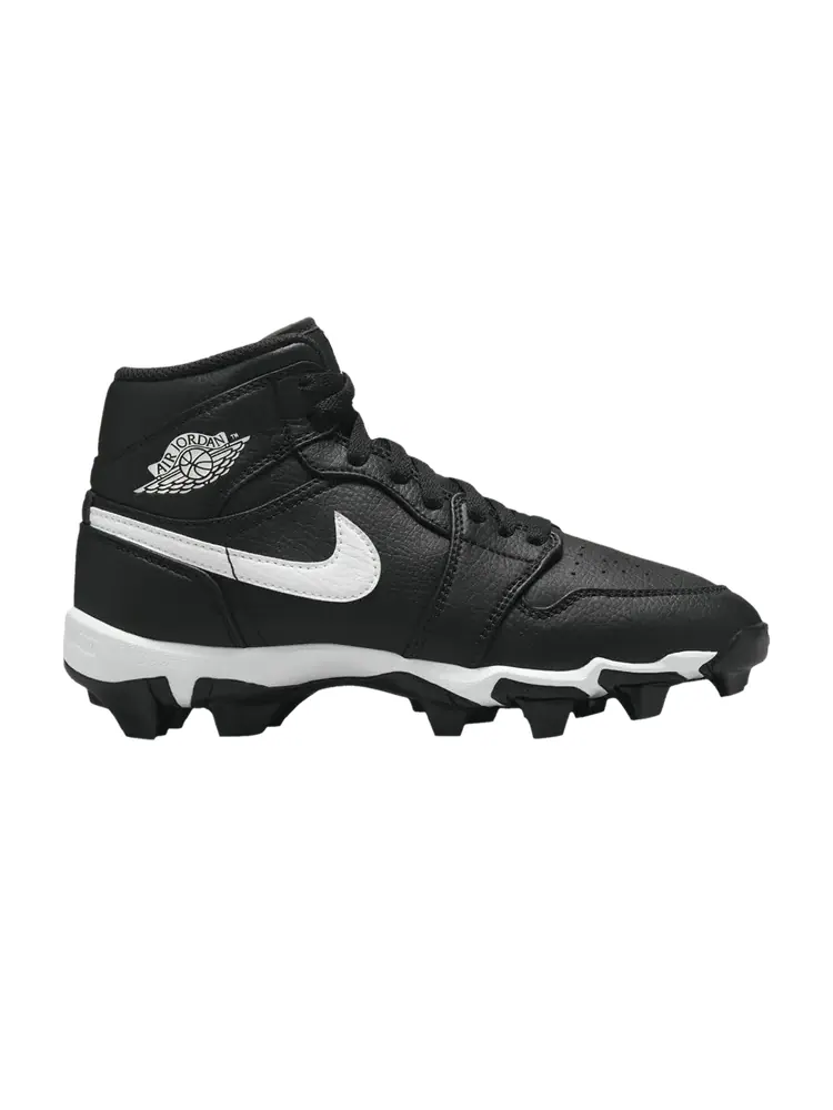 Кроссовки Air Jordan Jordan 1 Mid Cleat GS — изображение 1 из 1, черный