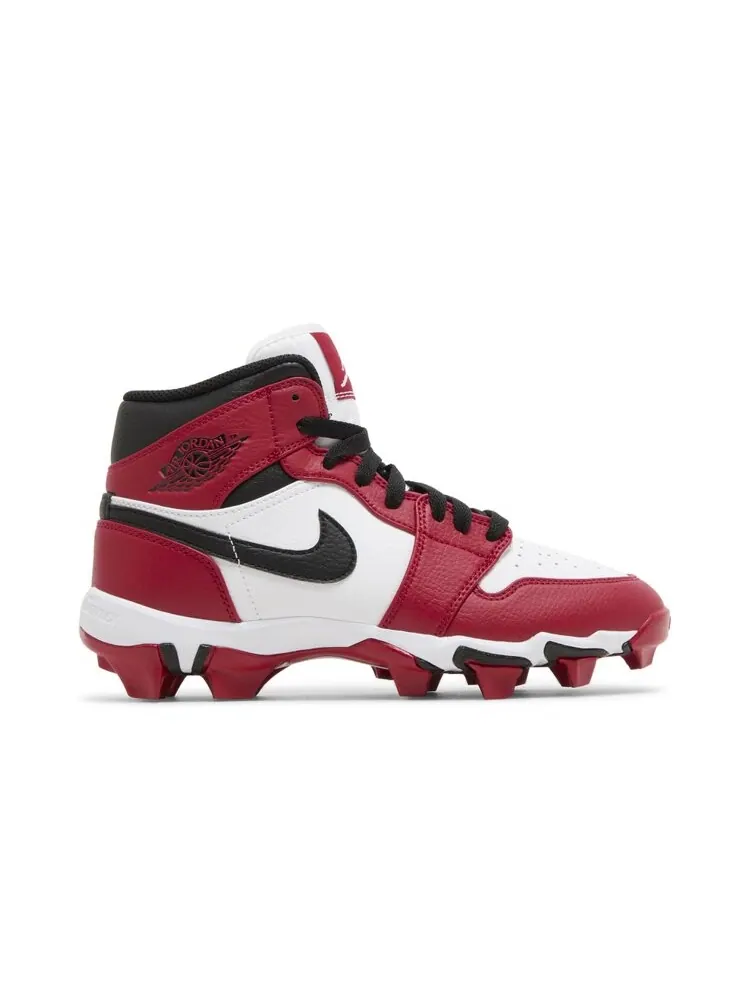 Кроссовки Air Jordan Jordan 1 Mid Cleat GS — изображение 1 из 4, белый