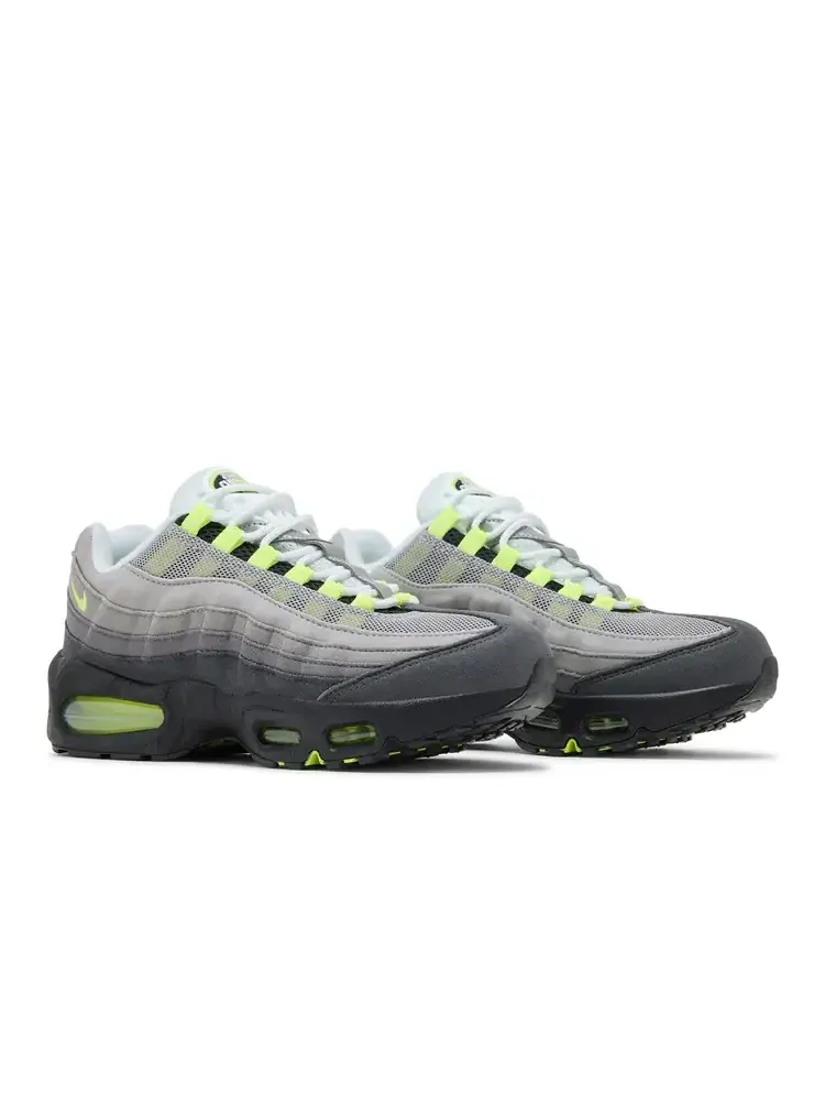 Кроссовки детские Nike Air Max 95 Big Bubble — изображение 4 из 8, серый/черный/зеленый