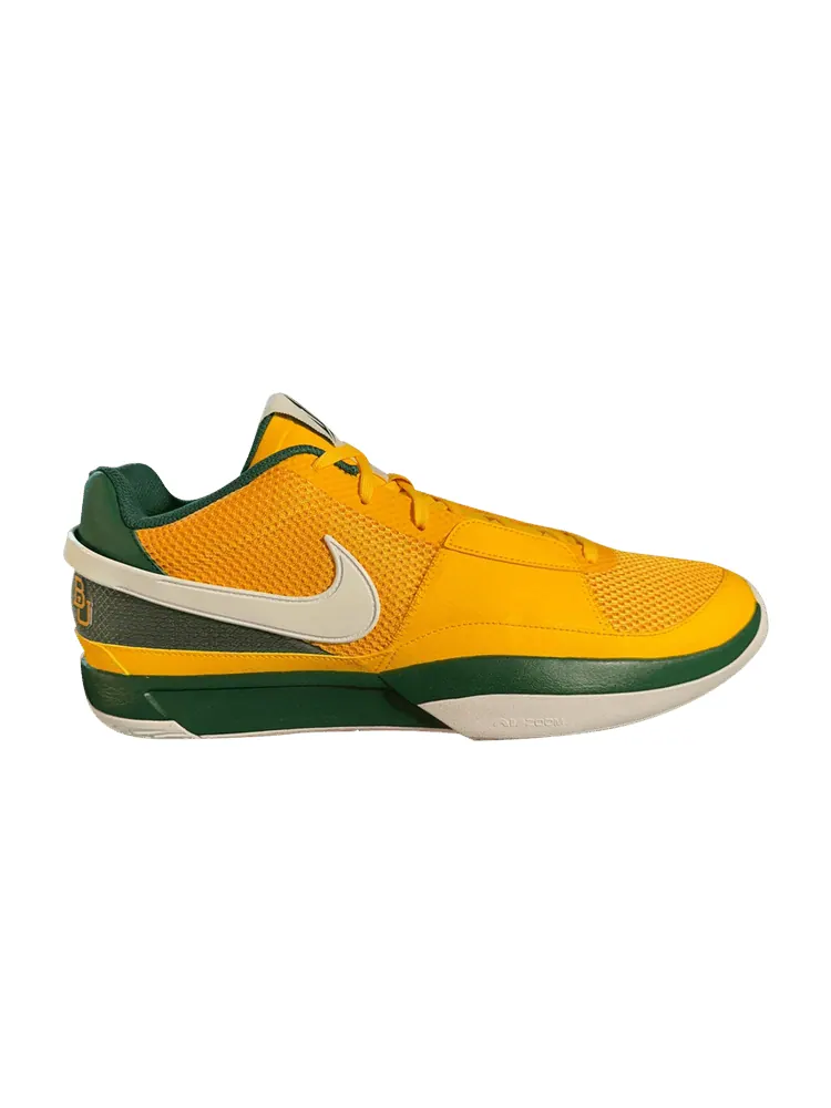 Кроссовки Nike Ja 1 'Baylor Away' PE — изображение 1 из 1, золотистый/белый/зеленый