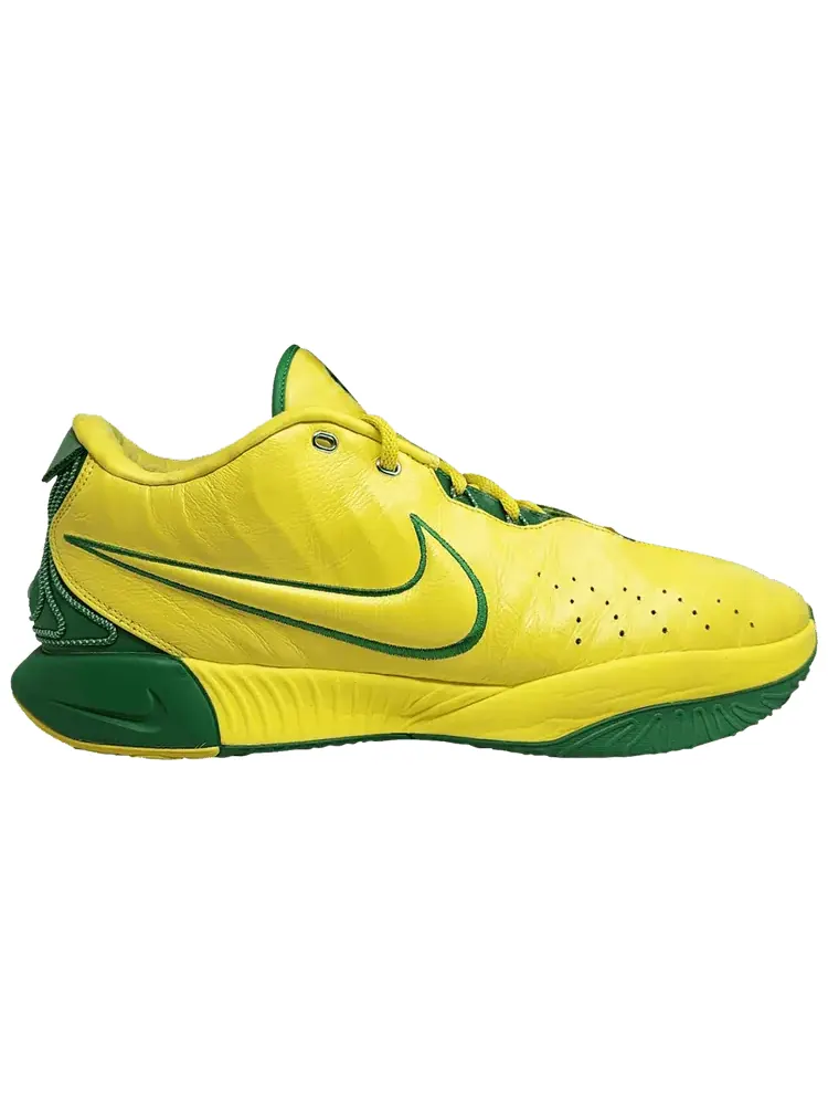 Кроссовки Nike LeBron 21 'Oregon' PE — изображение 1 из 1, желтый